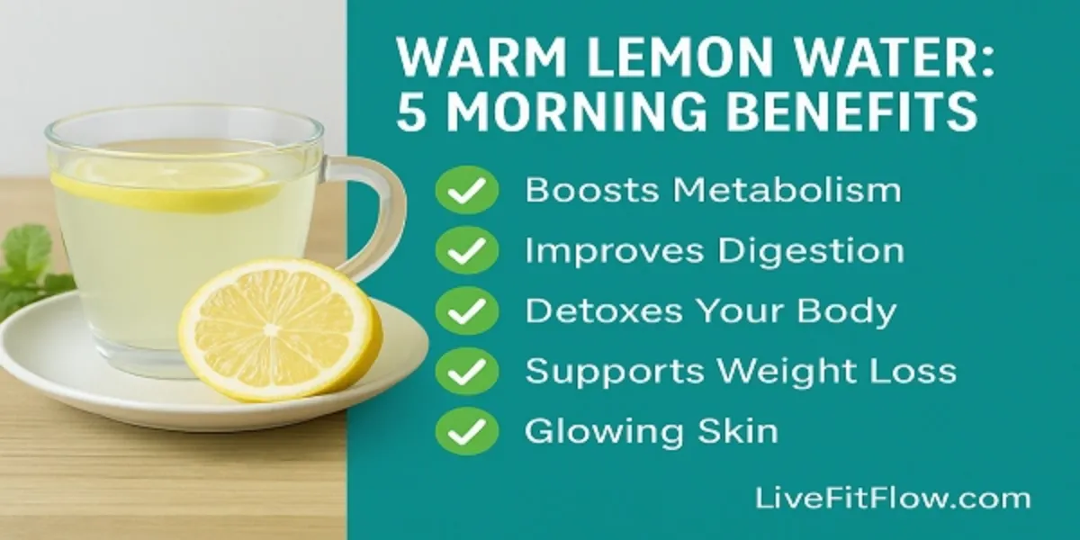 Warm Lemon Water Boosts Digestion & Immunity Daily 2 Benefits of drinking lemon water in the morning