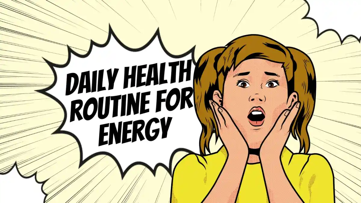 daily health routine for energy