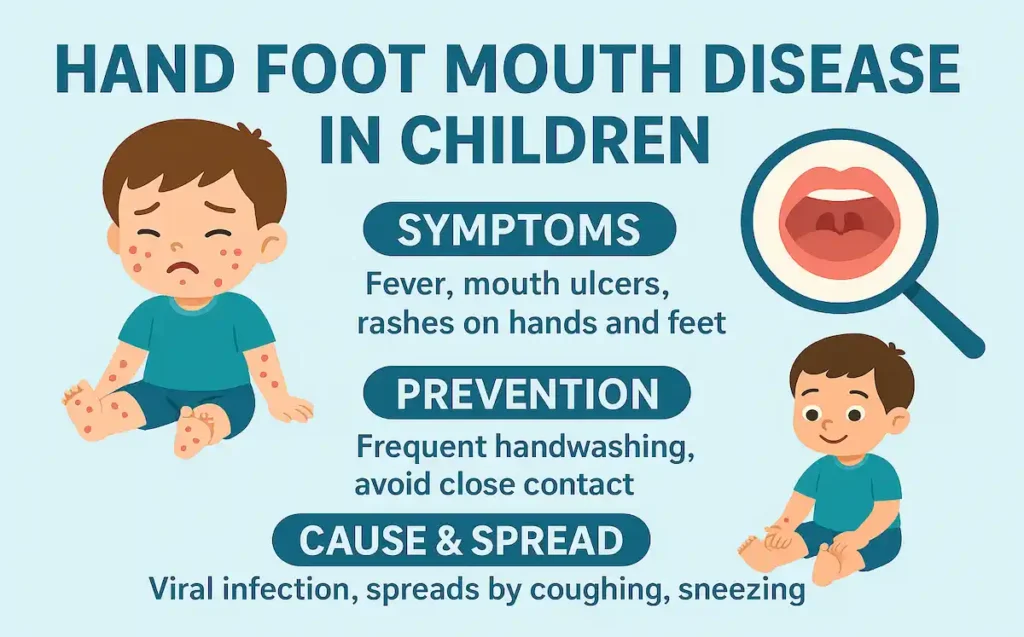 Hand Foot Mouth Disease in Children: Symptoms & Prevention 2 Symptoms of HFMD in Children