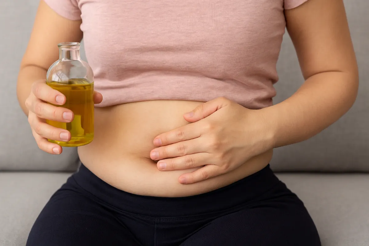 castor oil for belly fat