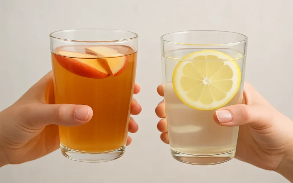 Apple Cider Vinegar vs Lemon Water for Weight Loss