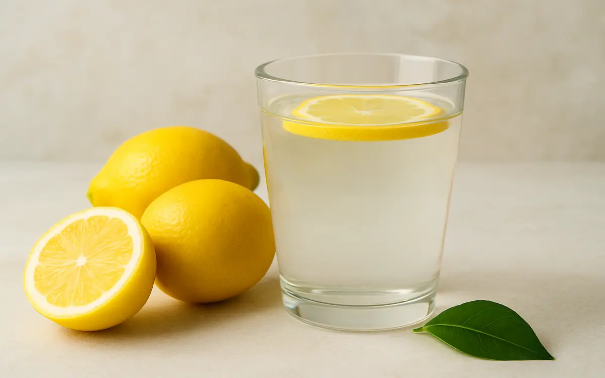 lemon water on empty stomach