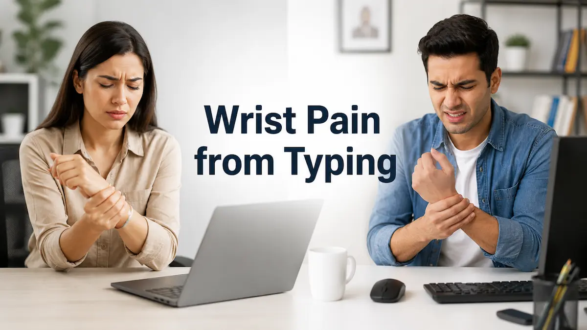 Wrist Pain from Typing? 6 Fixes to Reduce Pain and Strain