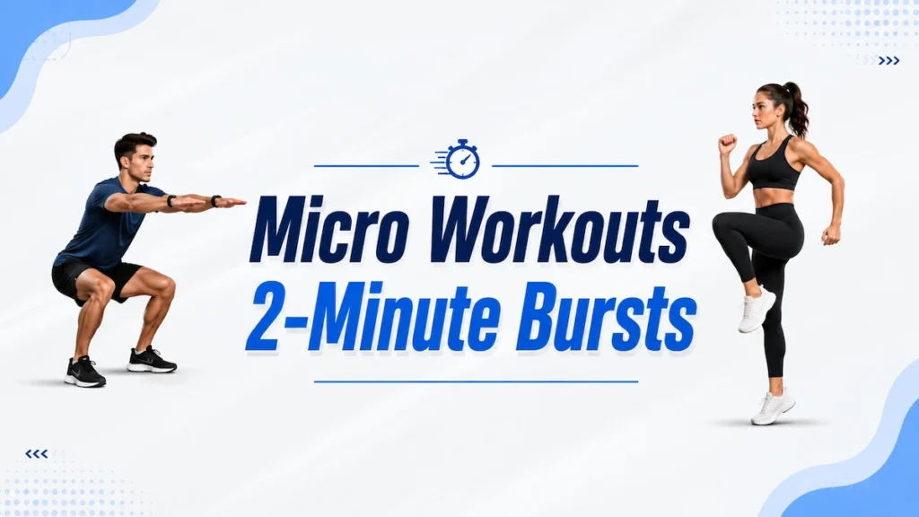 How 2-Minute Exercise Bursts Can Replace Your Gym Session