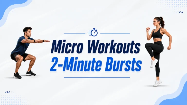 How 2-Minute Exercise Bursts Can Replace Your Gym Session
