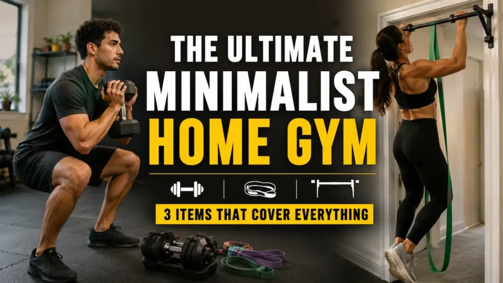 The Ultimate Minimalist Home Gym: 3 Items That Cover Everything